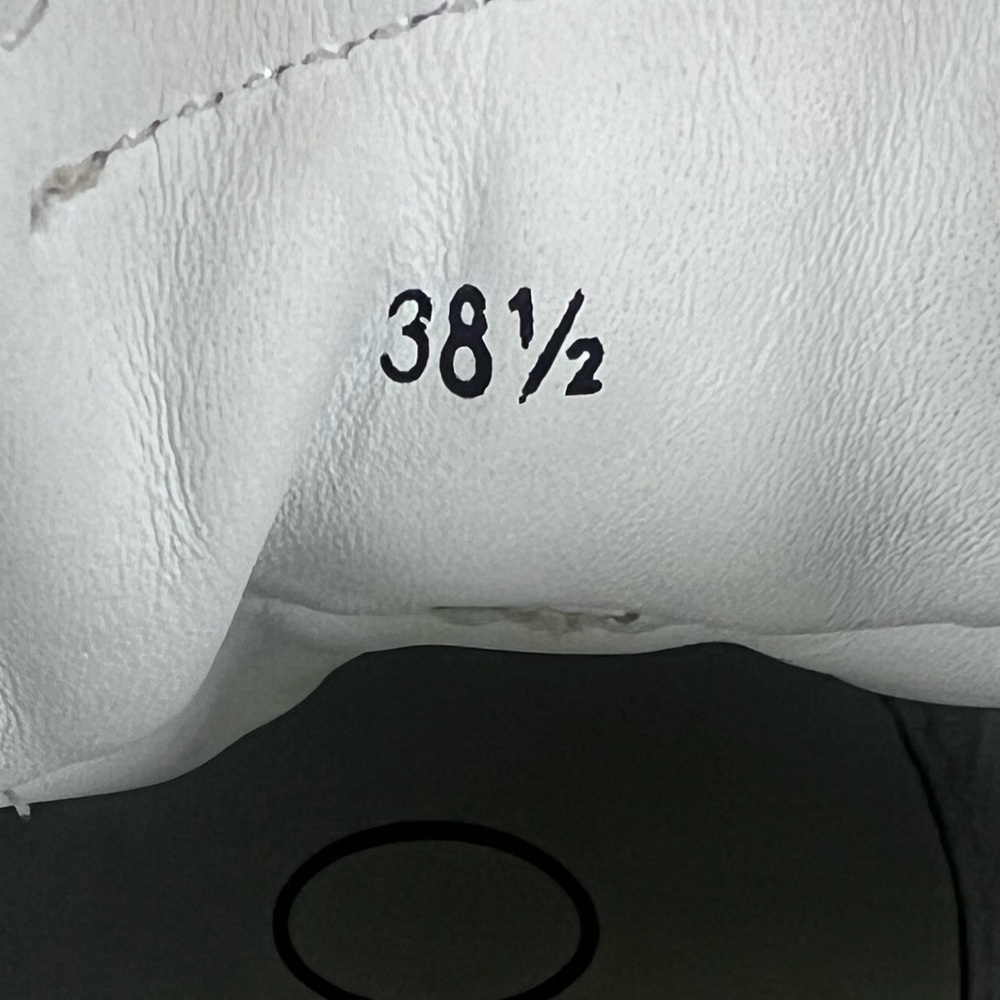 JIMMY CHOO Hawaii Pearl Sneakers White Size 38.5 - Picture 7 of 8